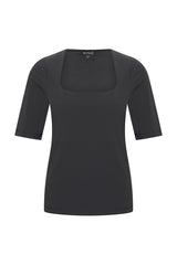 mi piace top square neck 202609 black