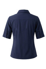 mi piace top 202853 polo kraag donkerblauw