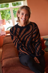 ned trui flair zebra print
