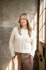 icnk trui ronja met witte parels