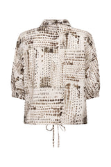 zoso blouse barbara ivory-espresso