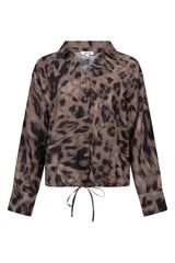 zoso blouse cecile espresso-zwart