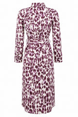 zoso jurk penny mauve bordeaux