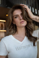 t-shirt harmony offwhite/silver