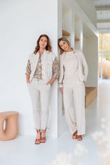 ned trui Main 1/2SS 3D Flower Knit