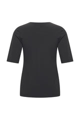 Mi Piace Top Square Neck 202609-Black