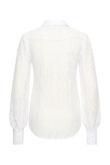 witte kanten blouse 202352 mi piace