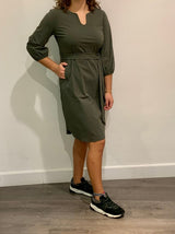 mi piace travel jurk 202325 groen