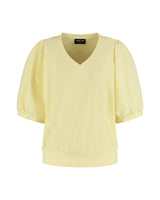 lady day top amie v-hals butter yellow