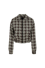 elvira bomber jack puck pied de poule