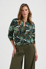 lady day jacket raven dark olive