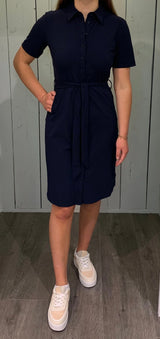 mi piace travelstof jurk korte mouw