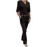 mi piace flared broek espressi 202384