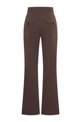 mi piace straight broek 202089 espresso
