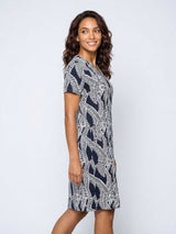 NED- Jurk Simo-C 1/2 SS Marine Rebel Rhythm Traveler
