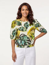 NED-Top Capro 1/2 SS Arcadia Aqua Jungle Mirage