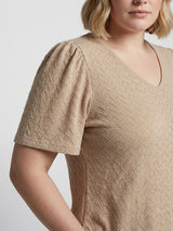 Elvira Casuals-Top Guusje-Gold Sand