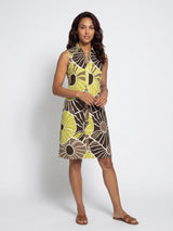 mi piace sleeveless polo dress 202443 desert anemone print sweet pea