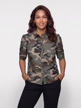 mi piace blouse 202270 camouflage print