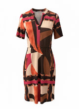 angelle milan geometrische print multicolor