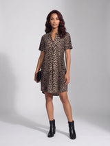 angelle milan jurk 1467 luipaard