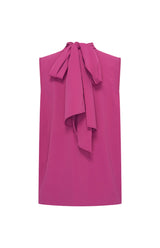 mi piace top bow magenta purple 202830