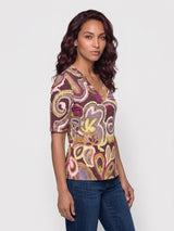 mi piace top 202271 big paisley print multicolor
