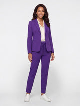 Mi Piace-Dikke Kwaliteit Travelstof Broek 202134-Winter Purple