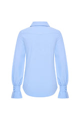 Mi Piace-Travel Blouse 202108-Della Blue