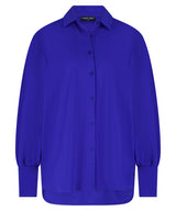 lady day blouse ilse cobalt blue
