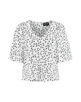 lady day top jason ebba print