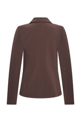 mi piace donkerbruine colbert