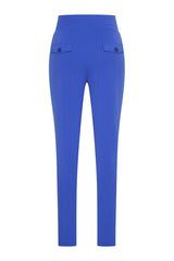 mi piace broek strak model kobalt