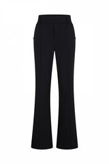 mi piace straight travelbroek met knopen 202195 black