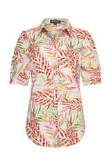 mi piace travel blouse korte pofmouw 202270 pencil branches print kit