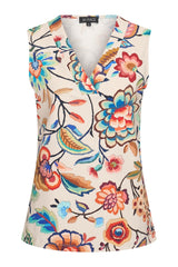 mi piace travel top 202425 embroidered bloom print multicolor