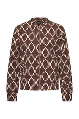 mi piace travel bomber jack 202463 ikat print espresso