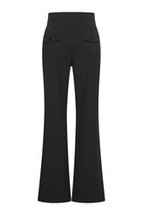 mi piace bonded rechte broek 202631 zwart