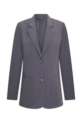 mi piace bonded travel blazer 202634 dark grey