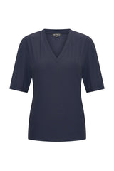 mi piace ribbed top 202644 dark blue