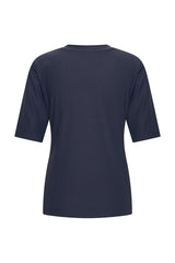 Mi Piace Ribbed Top 202644-Dark Blue