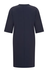 mi piace bonded jurk 202682 donkerblauw