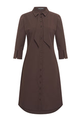 mi piace jurk bow 202708 espresso