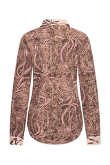 mi piace blouse 202731 twilight twigs print espresso