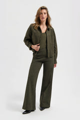 lady day jack merci brushed olijfgroen