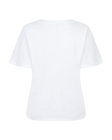 Red Button-T-shirt Tee Temmy Foil SRB4816-White/Gold