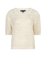 red button trui jolene ecru