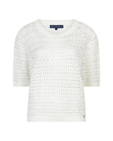 red button trui jolene offwhite