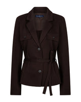 Red Button-Blazer & Belt Punta SRB5007-Espresso