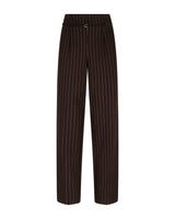 Red Button-Broek Cleo Punta Pinstripe SRB5050-Espresso Lengtemaat 33